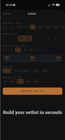Setlist Lab Screenshot 2 of 5
