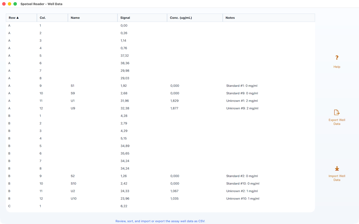 Spotxel® Reader screenshot 11