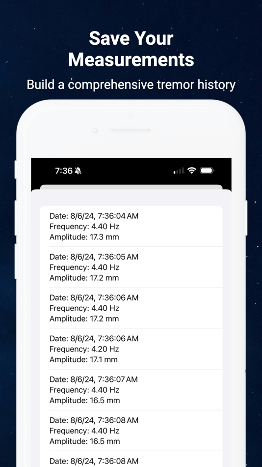 #3. Tremor Monitor (iOS) 由: My Call Bag LLC