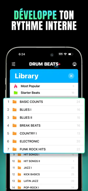 Drum Beats+ Boîte à rythmes screenshot 4 of 6