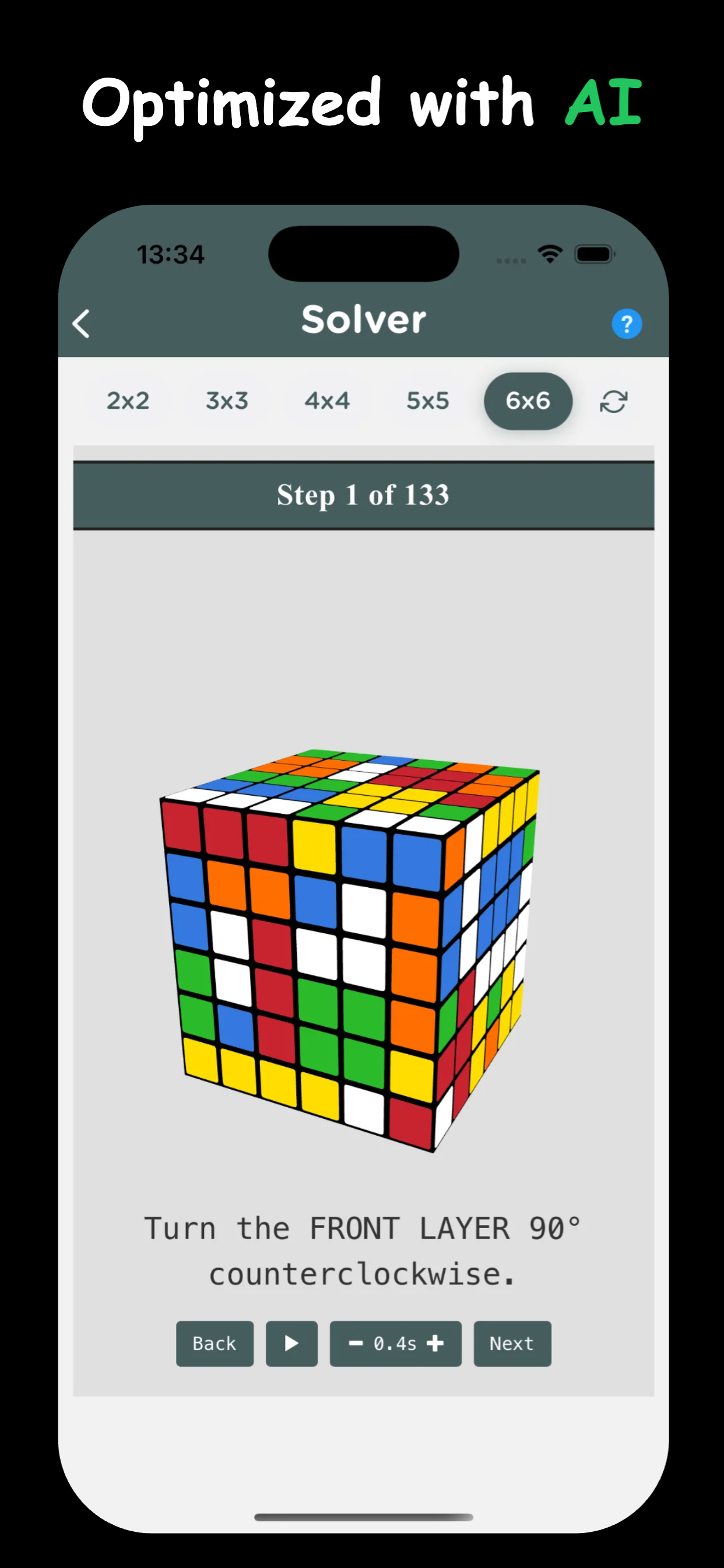 Rubix Cube Solver and Guide
