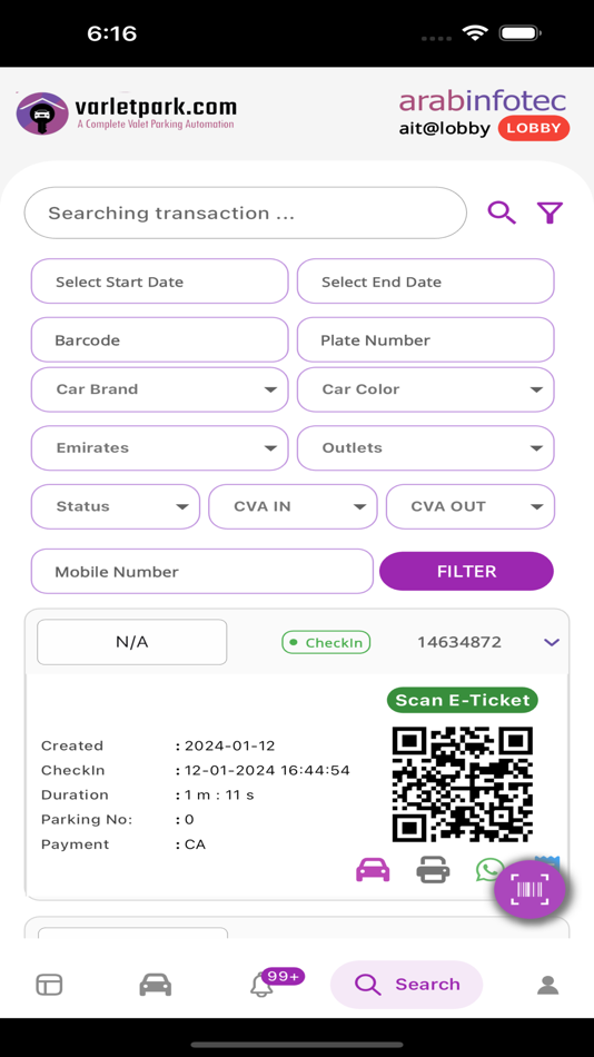 #5. Varlet Parking (iOS) 由: Sreechand Sreekumar