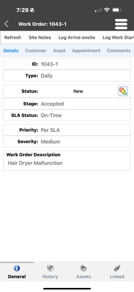 GoServicePro FSC screenshot 2