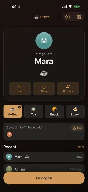 Pago io: Who Pays? screenshot 4