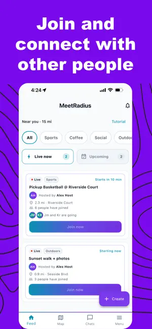 MeetRadius screenshot 2