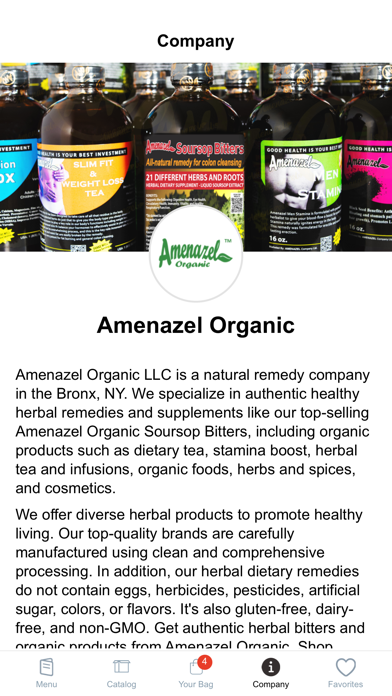 Amenazel Organic Screenshot