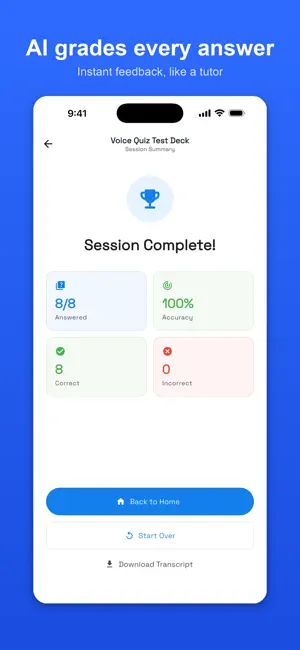 Quizlar: AI Voice Tutor screenshot 2
