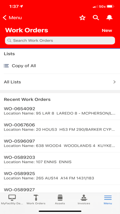 App screenshot