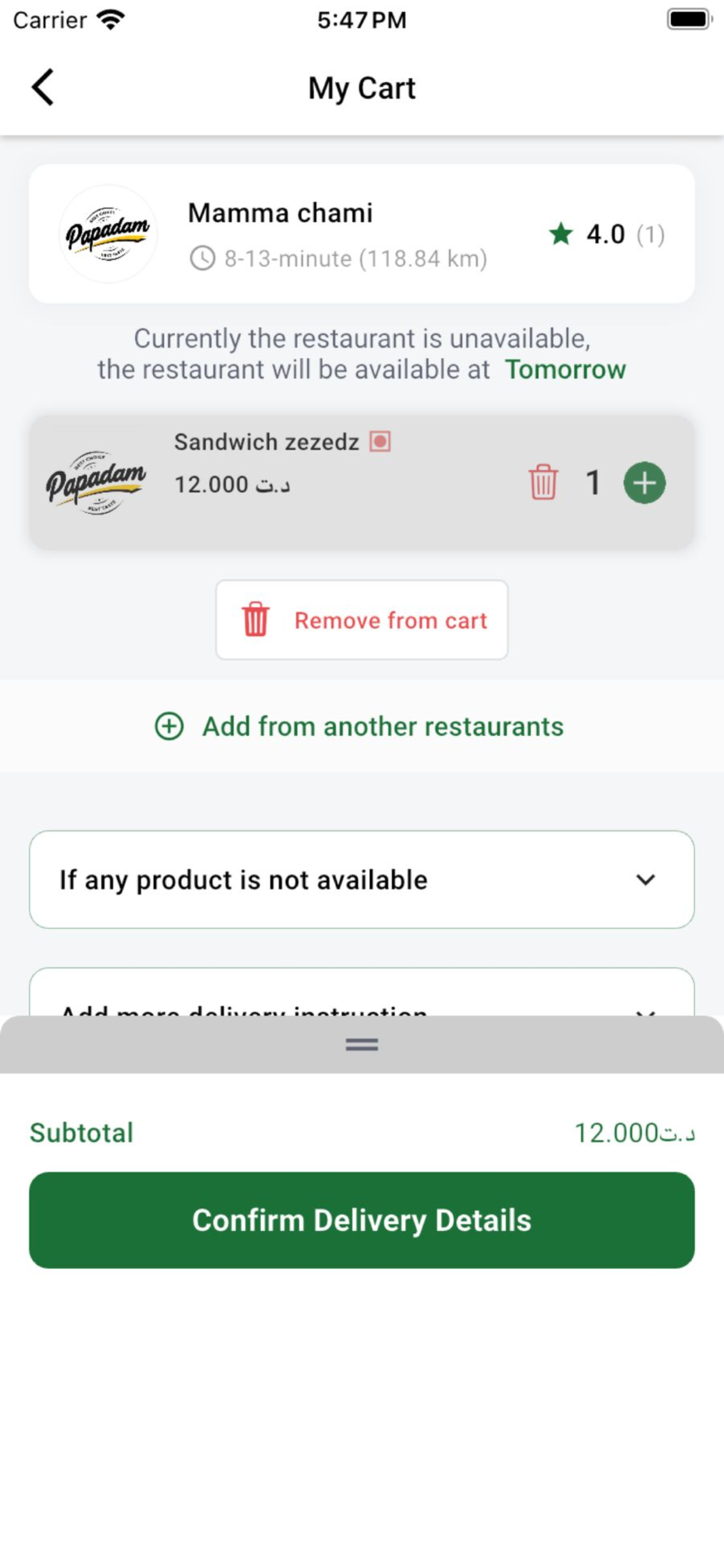 YallaGo Delivery screenshot 5