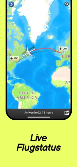 Screenshot von Flight Tracker Pro | Fly Radar auf dem iPhone 7