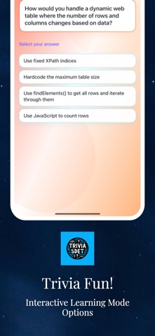 TriviaSDET - QA AI Practice screenshot