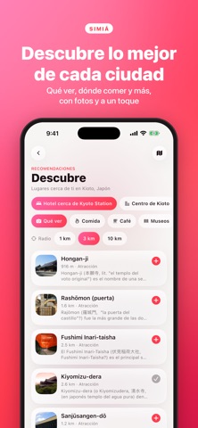 Simiá: Planificación de viajes screenshot 6