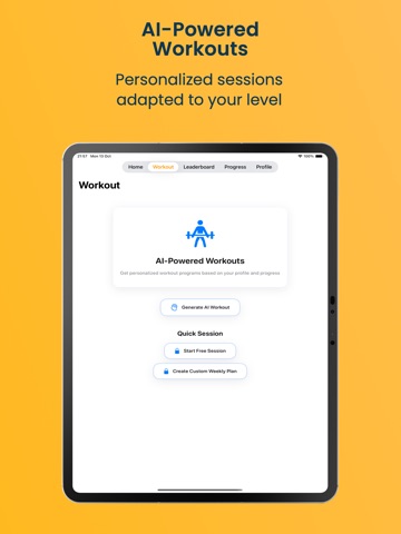 PushCoach - Push Up Counter iPad screenshot