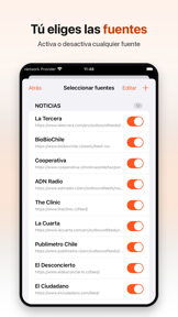 Noticias de Chile: Diarios screenshot