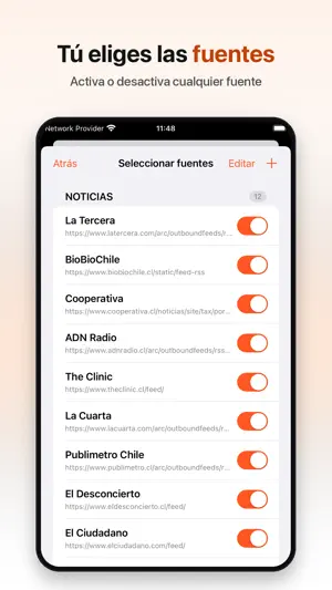 Noticias de Chile: Diarios screenshot 4