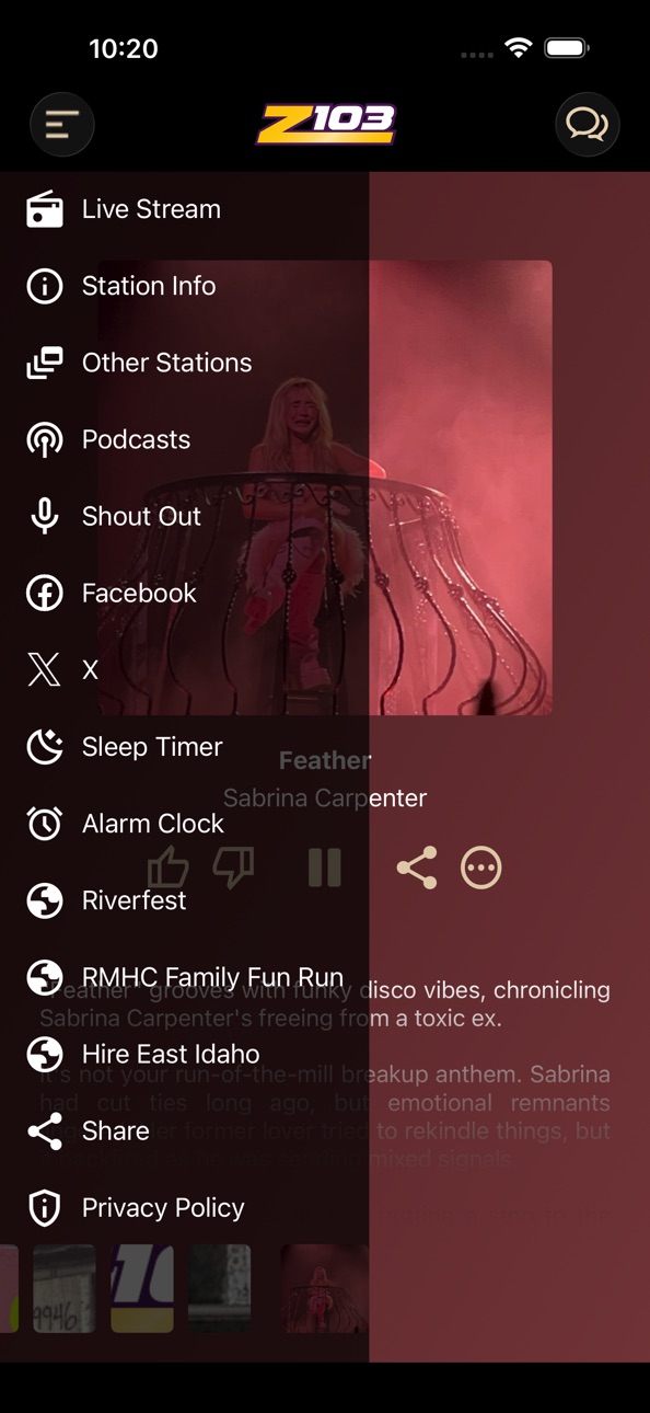 iPhone screenshot
