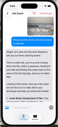 AI Surf Coach screenshot