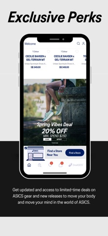 ASICS SEA: Footwear & Apparel iPhone screenshot 2