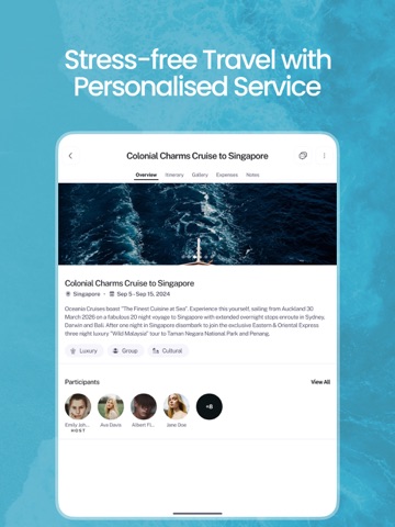 Bon Voyage Cruises & Travel iPad screenshot