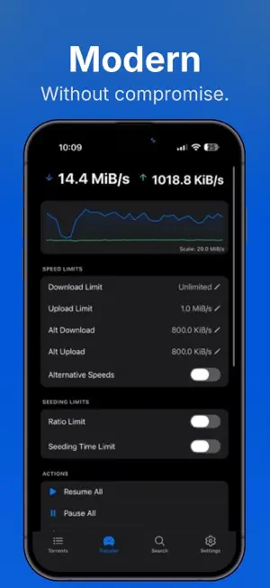 qRemote for qBittorrent screenshot 4
