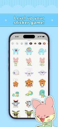 Sakumon Stickers iPhone screenshot