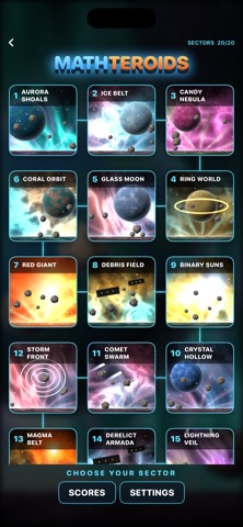 Mathteroids screenshot 4