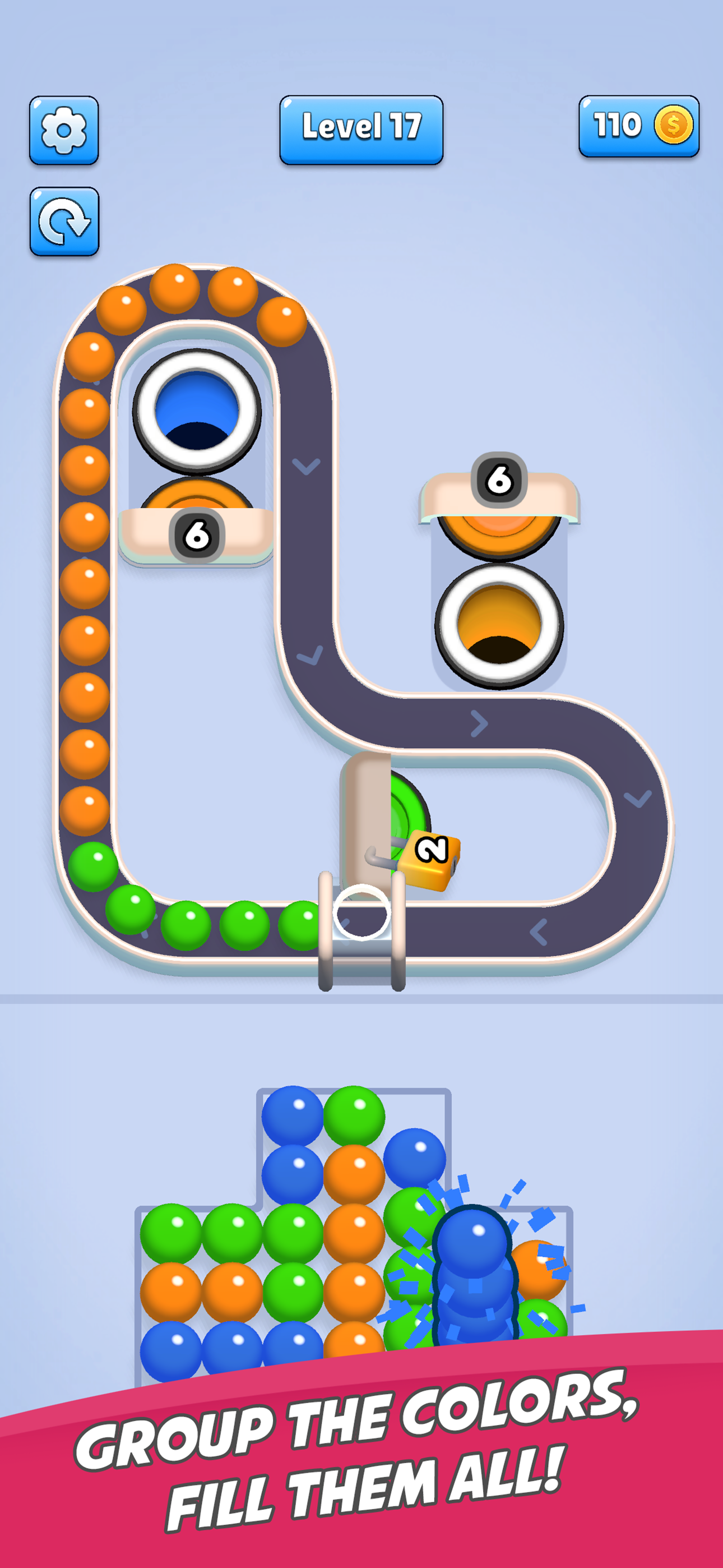 Loop Hole Sort