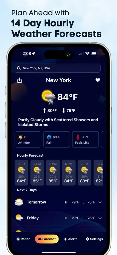 Stormly: Weather & Radar screenshot 2