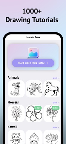 Learn How to Draw Tutorials Screenshot 3 of 9