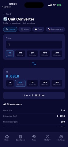 VerPhysic — Physics Calculator Screenshot 10 of 10