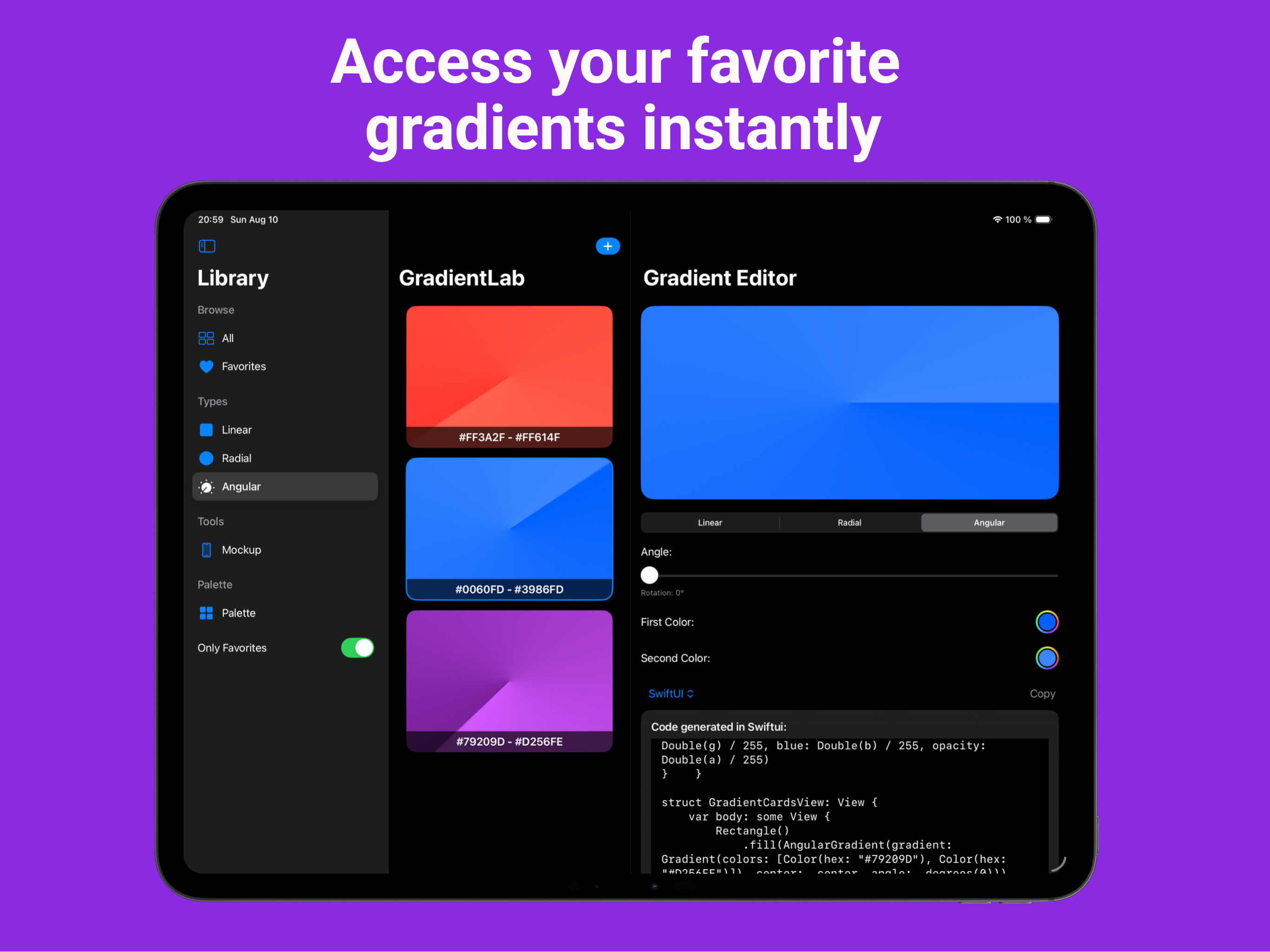 Gradient: Lab - Generator