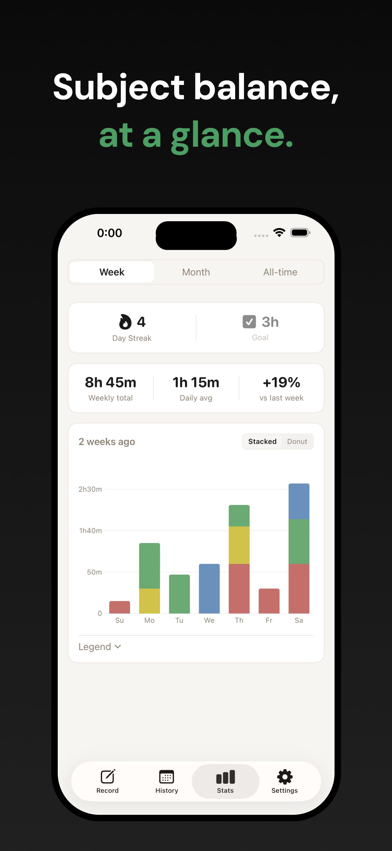 Stackd: Study Timer & Tracker screenshot 3