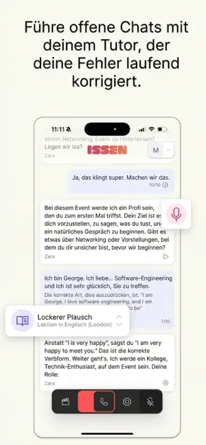 ISSEN - Voice Tutor iPhone screenshot 3