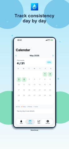 WaterStreak: Water Tracker Screenshot 5 of 6