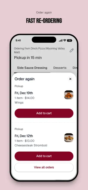 Dinos Pizza and Restaurant screenshot 4