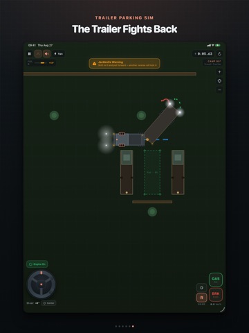 Trailer Parking Sim: CDL Truck iPad screenshot