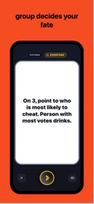 Buzzed: Adult party game cards screenshot