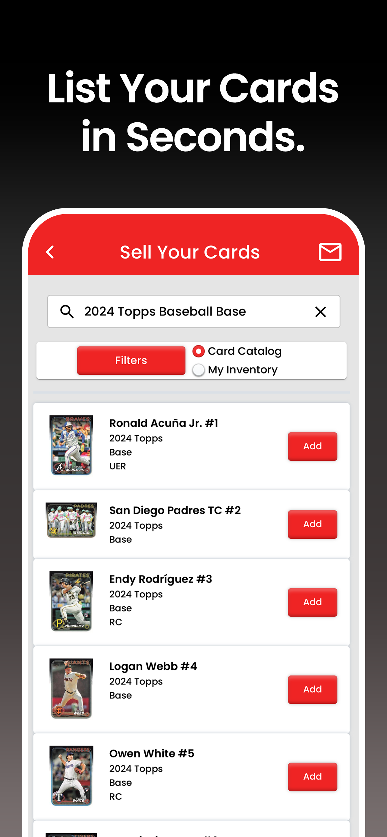 BuySportsCards: Marketplace