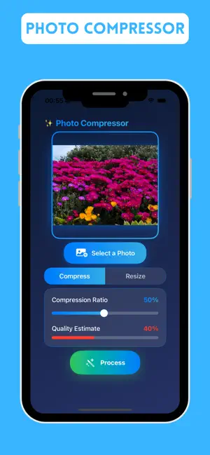 Photo Compressor: Resize Image screenshot 2