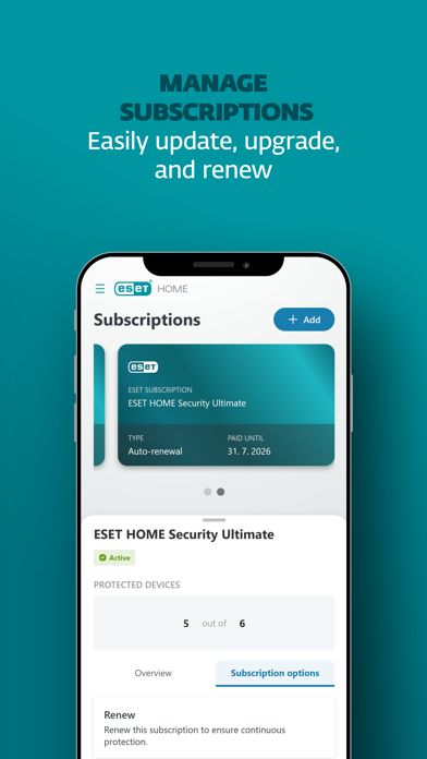 ESET HOME iPhone screenshot 5 - Productivity app