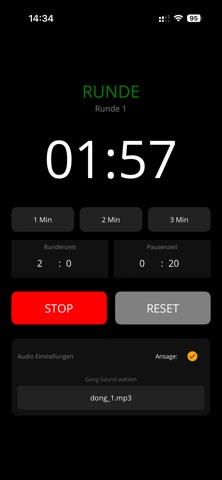 Boxtimer screenshot