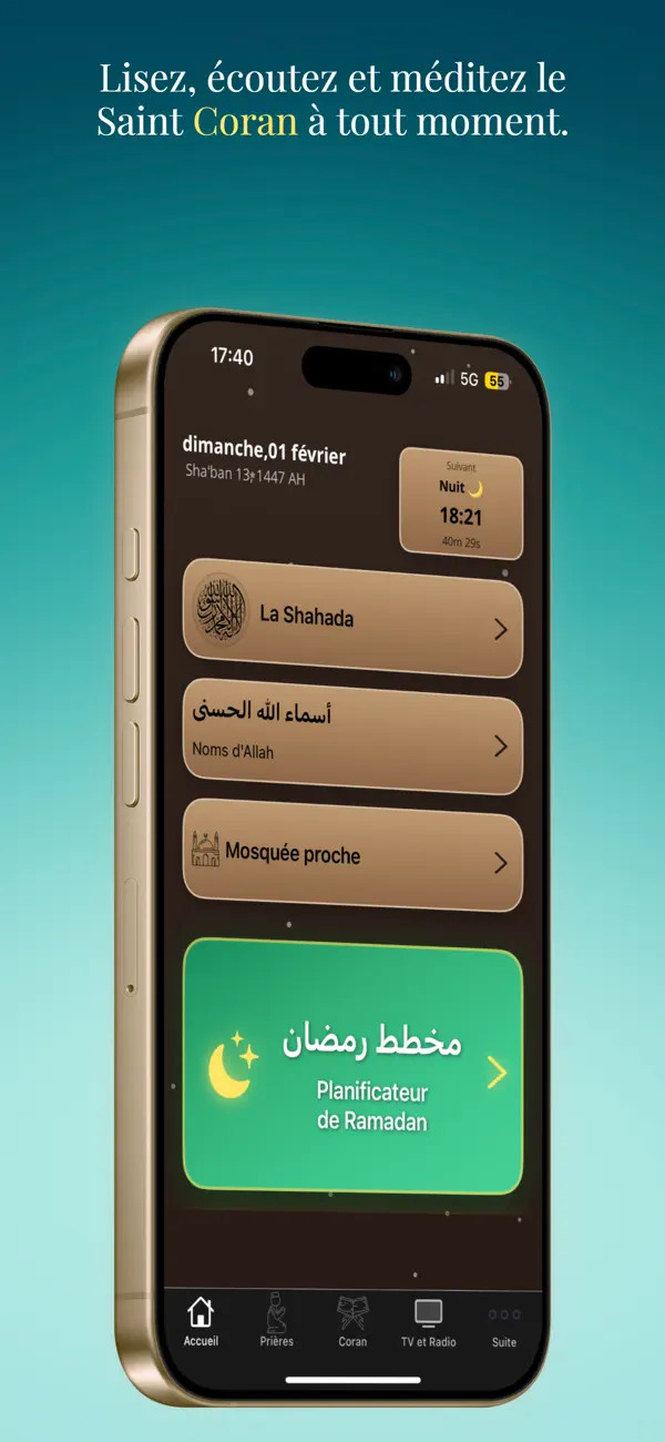Screenshot #2 pour iMuslim - Coran & Ramadan 2026