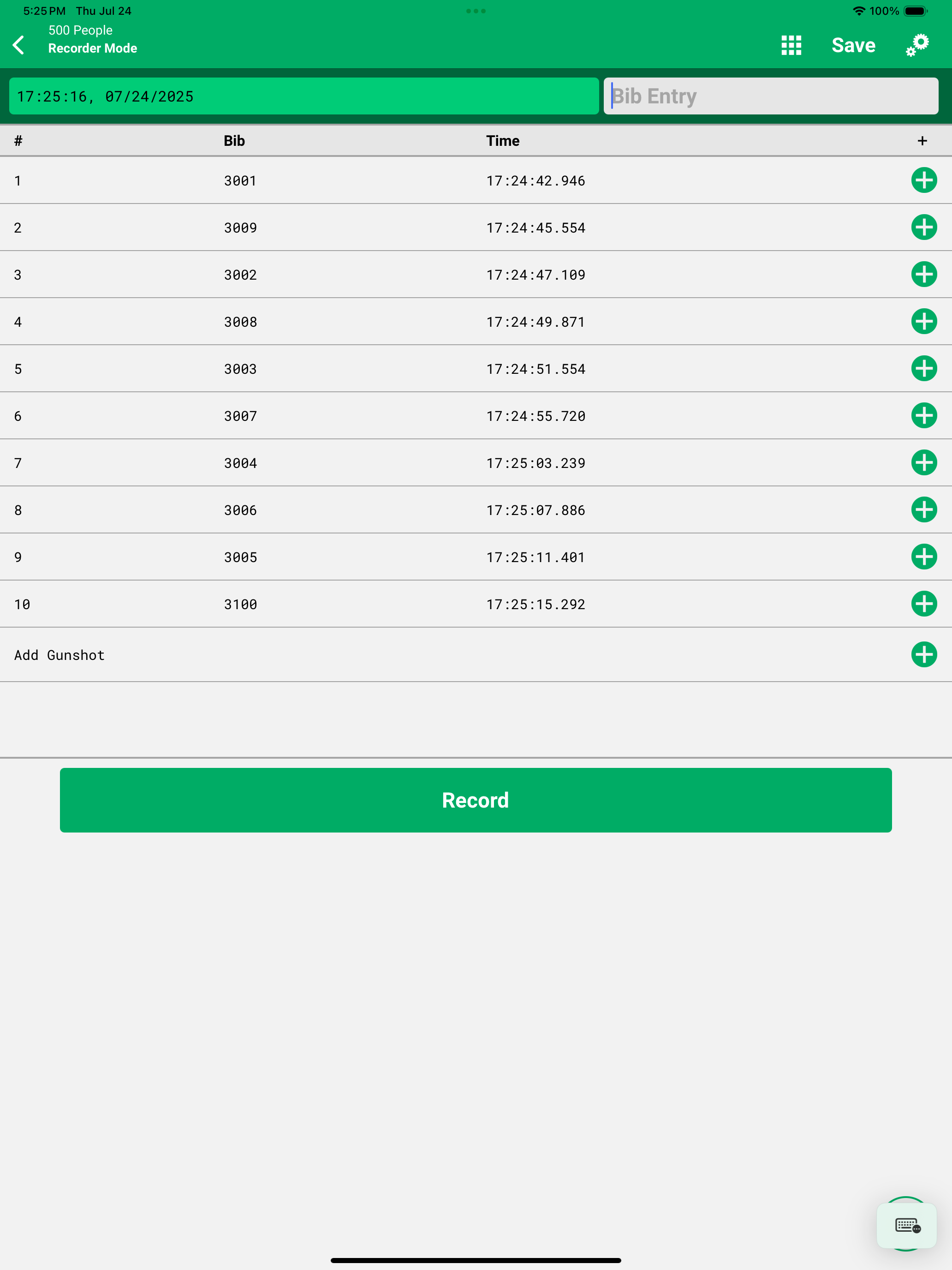 RaceDay Mobile screenshot 18