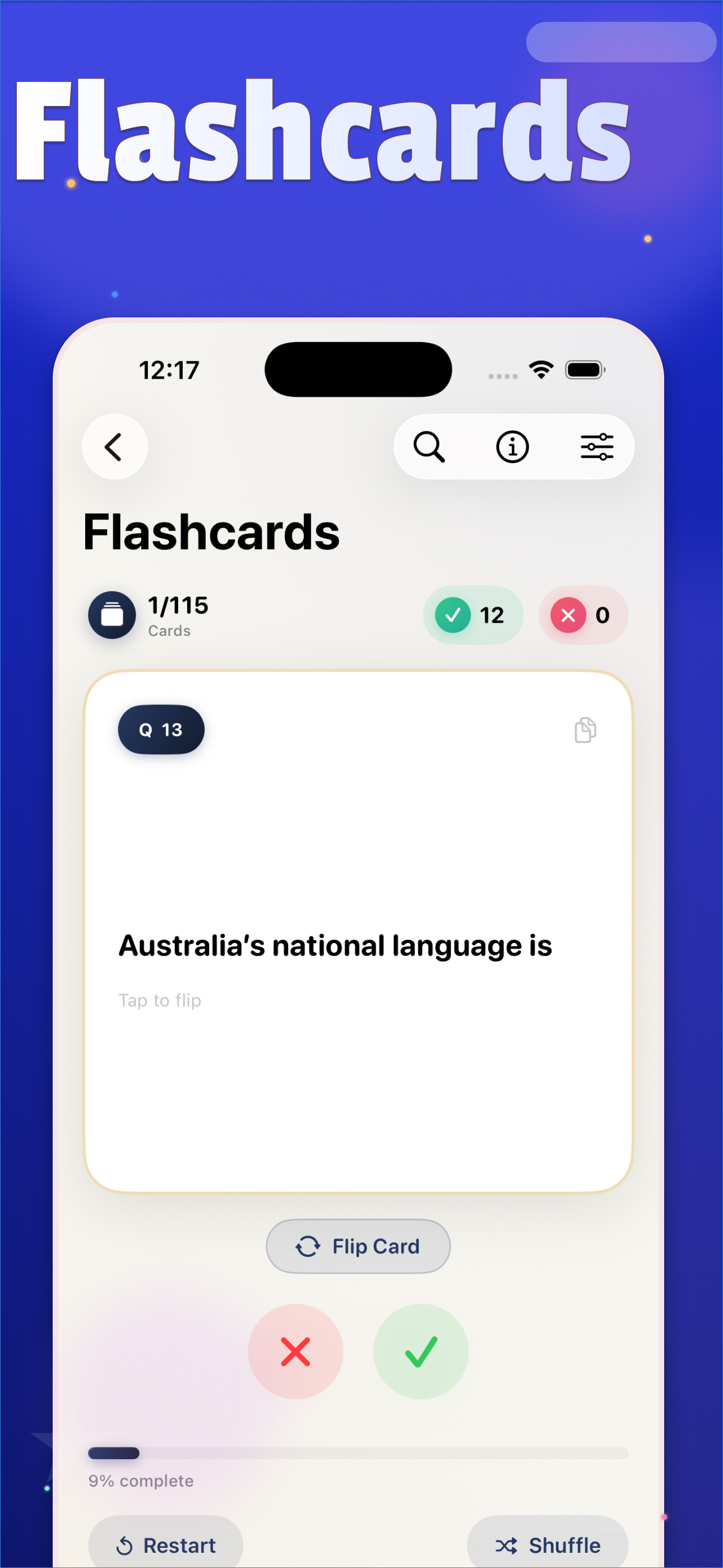Australian Citizenship Test.