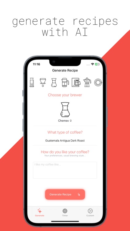 Coffee Recipe Manager: MugShot