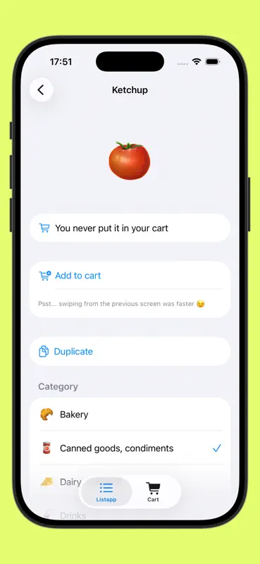 Listapp screenshot 3 of 4