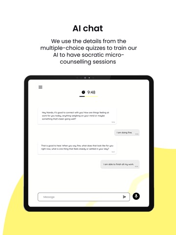 eekee: AI Mental Health iPad screenshot