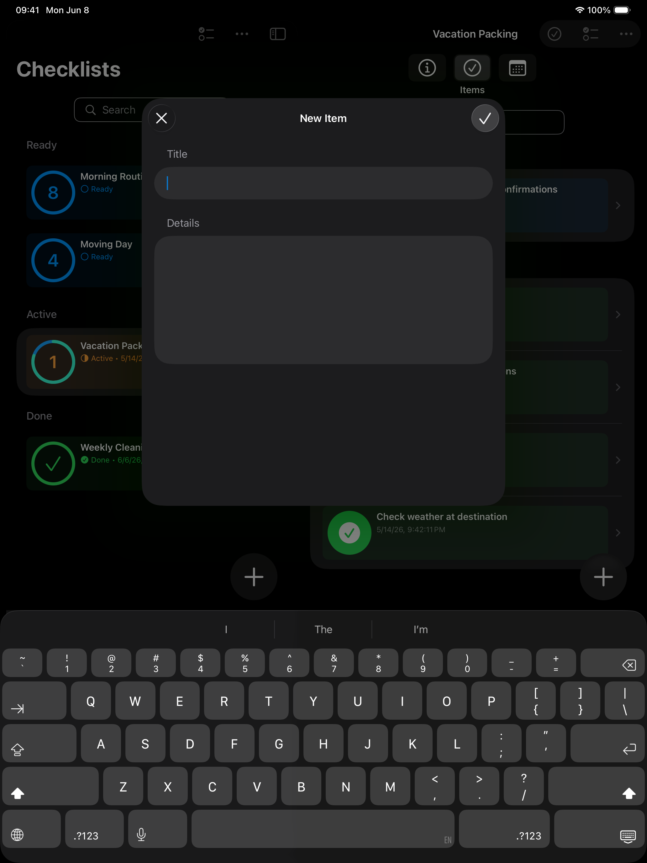 Checkomat: Private Checklists screenshot 21