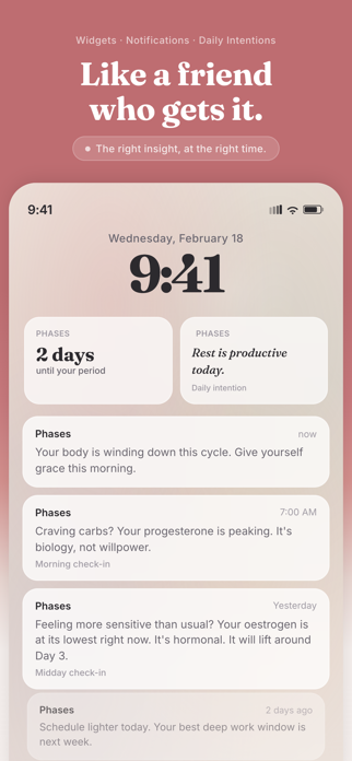 Phases: Cycle Syncing Screenshot 4 of 7