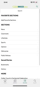 Coastal Breeze News FL screenshot #7 for iPhone